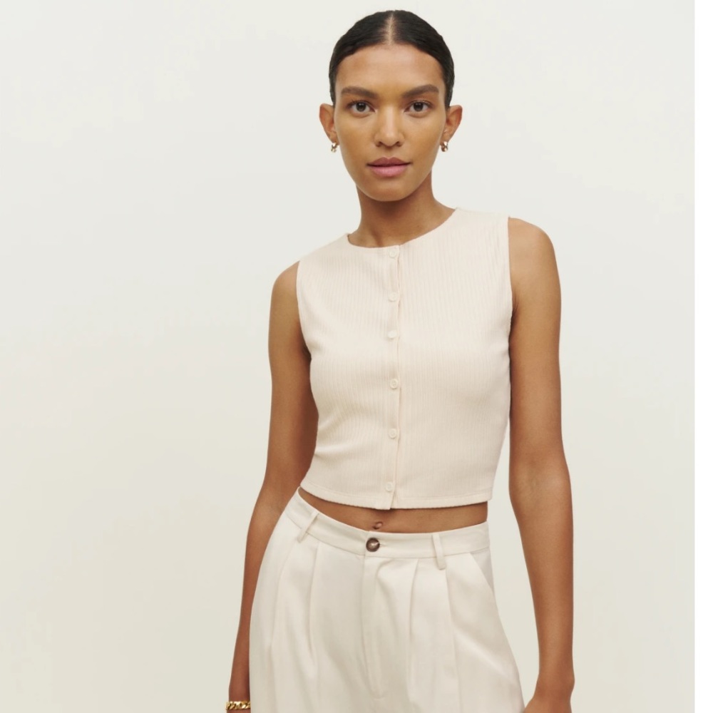 Reformation Marleigh Knit Top